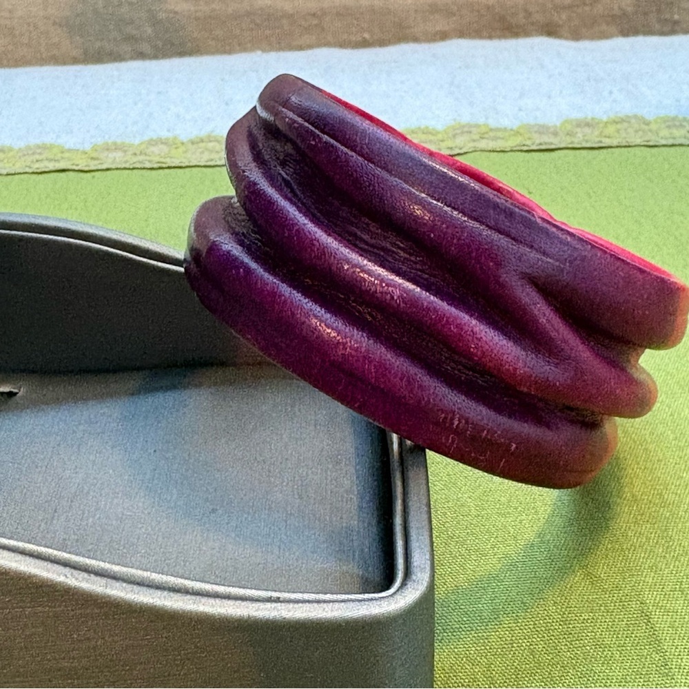Leather Bangle - Picture 4 of 7